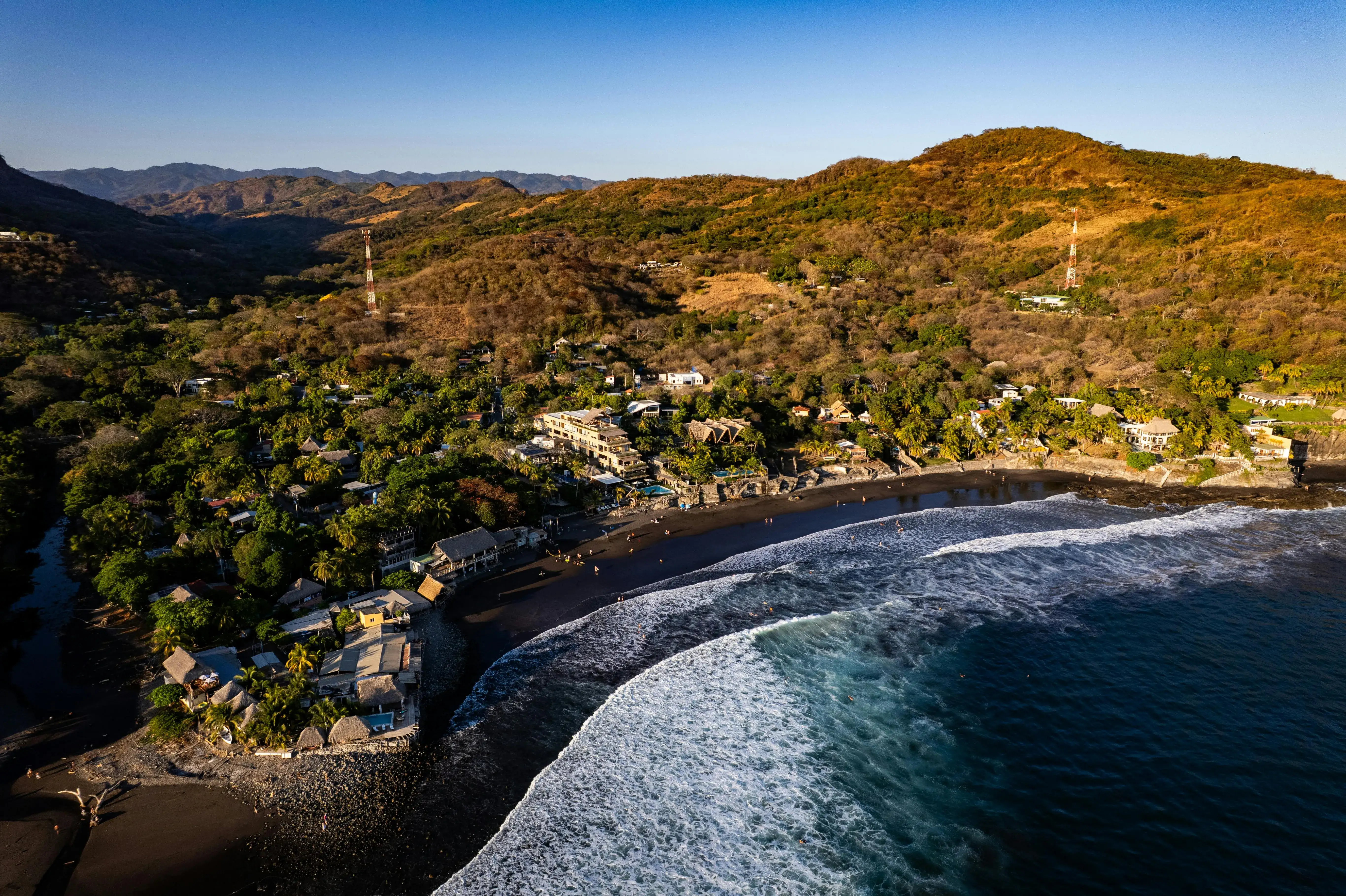 Playa del Pacífico salvadoreño